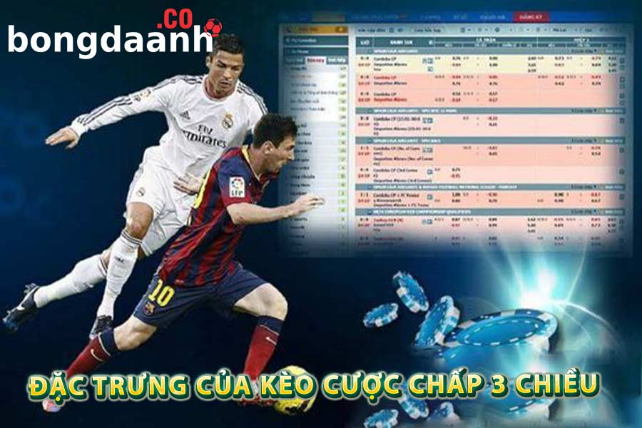 Đặc trưng của kèo cược chấp 3 chiều